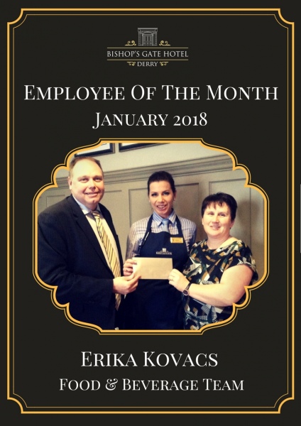 Employee Of The Month Erika Kovacs Employee Of The Month Erika Kovacs