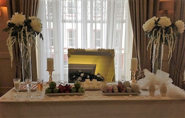 persian wedding table