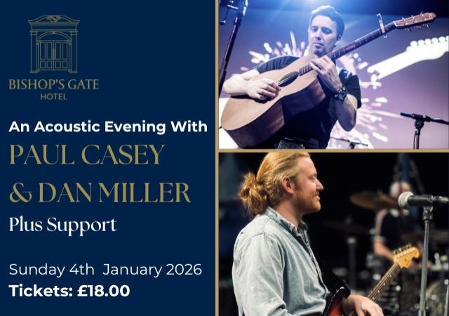 An Acoustic Evening With Paul Casey & Dan Millar