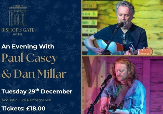 An Acoustic Evening With Paul Casey & Dan Millar