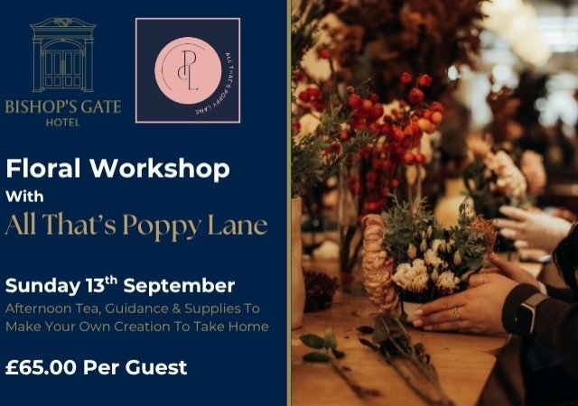 Floral Workshop With All That's Poppy Lane