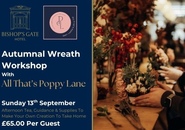 Wreath Workshop With All That's Poppy Lane
